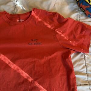 Arcteryx Bird Emblem SS-T Shirt Mens Medium Orange